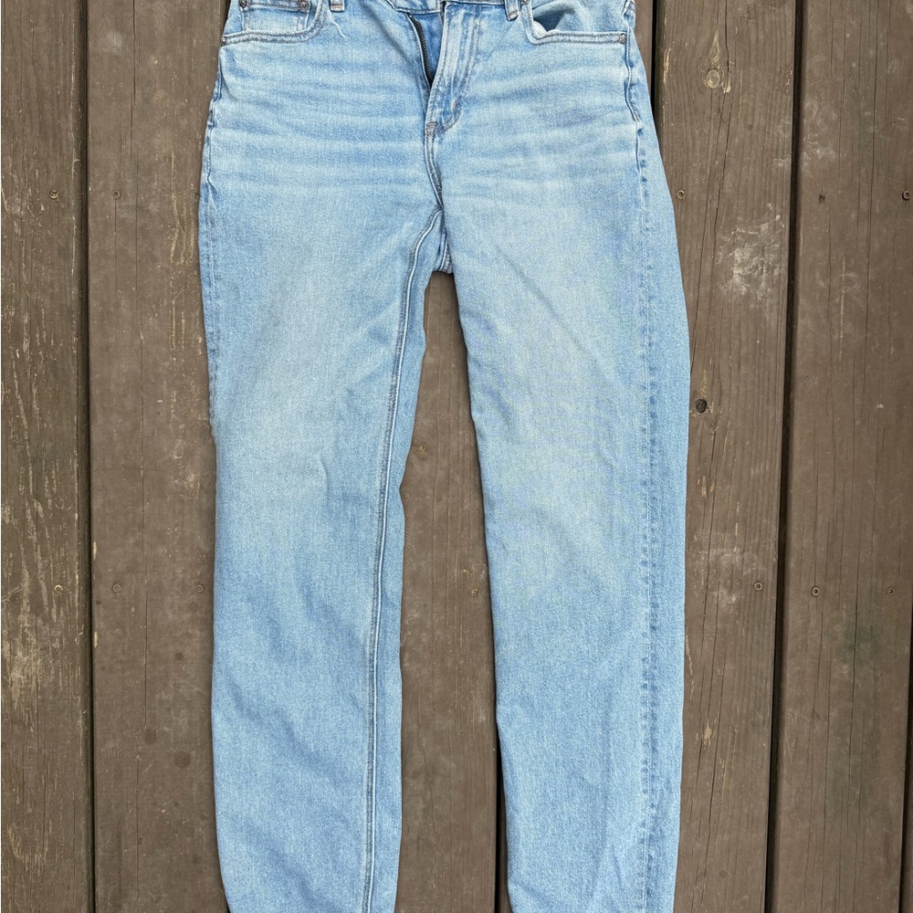 American Eagle Super High Rise Straight